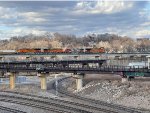 BNSF 3756, 4712, 4116 & 3695